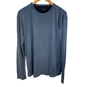 Ted baker london Mens size 3 Medium blue Long Sleeve crew pull over top tee